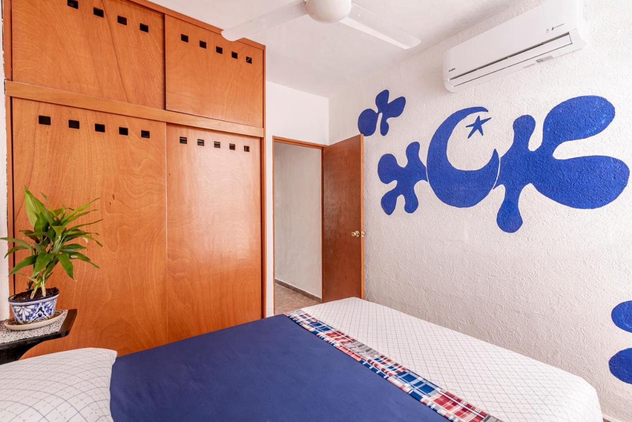 Ferienwohnung Casa Nona Rosa Cancún Exterior foto