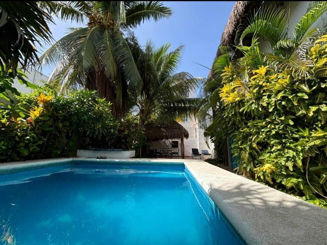 Ferienwohnung Casa Nona Rosa Cancún Exterior foto